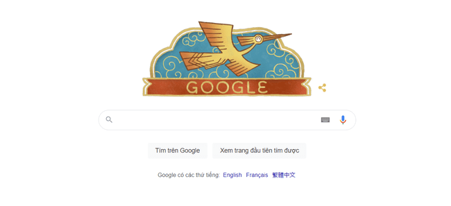 Google Doodle mừng ngày lễ quốc khách 2.9