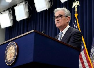Fed tiếp tục tăng lãi suất Mỹ lần thứ 9
